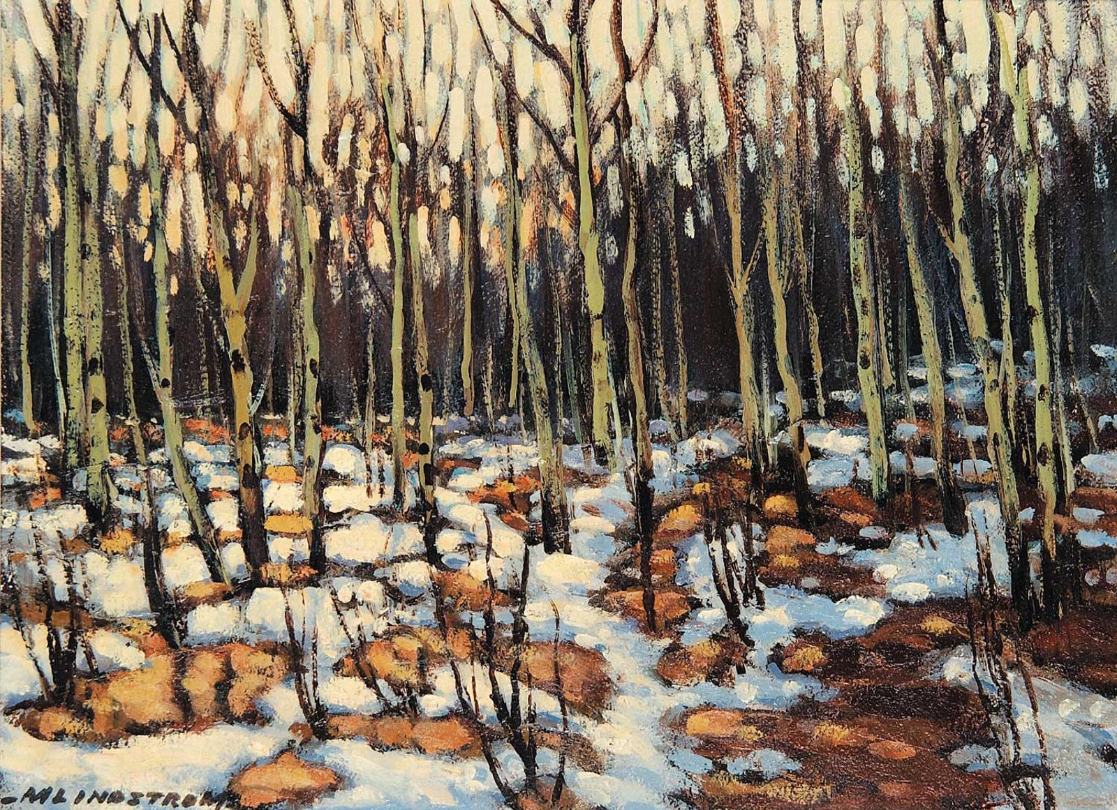 Matt Lindstrom (1890-1975) - Untitled - Winter Thaw