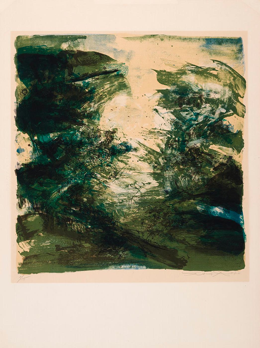 Zao Wou-Ki (1921-2013) - Untitled