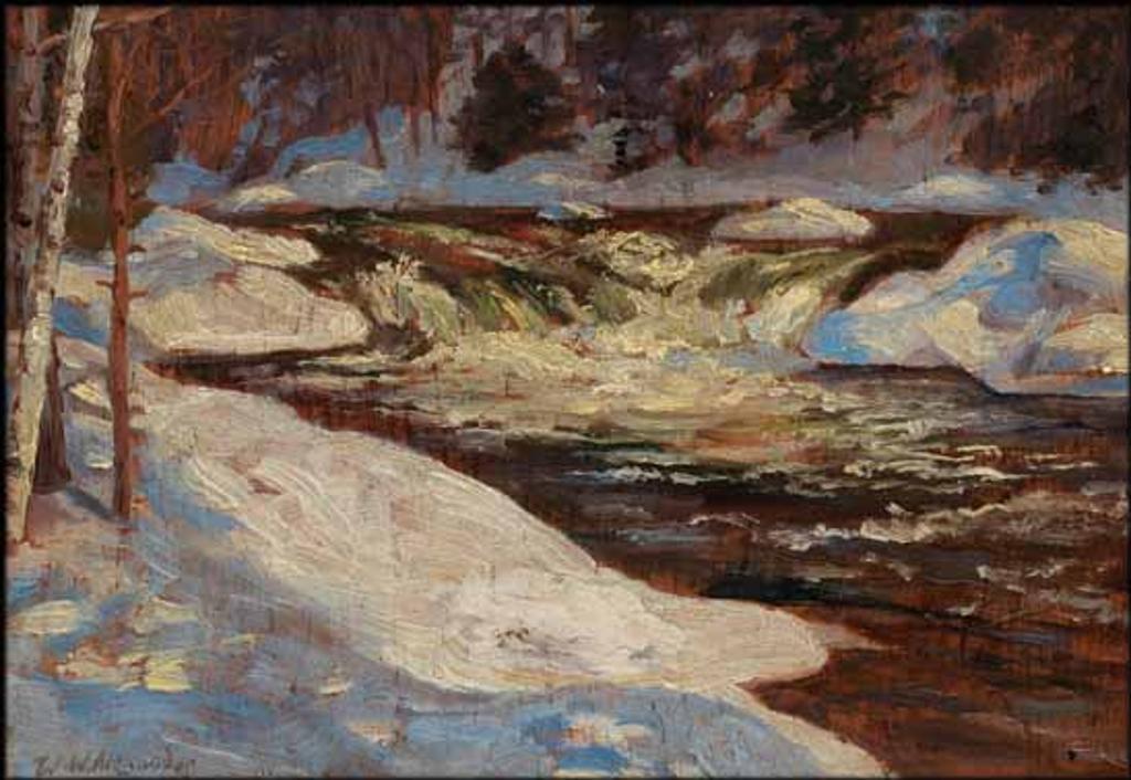 William Walker Alexander (1870-1948) - Melting Snow