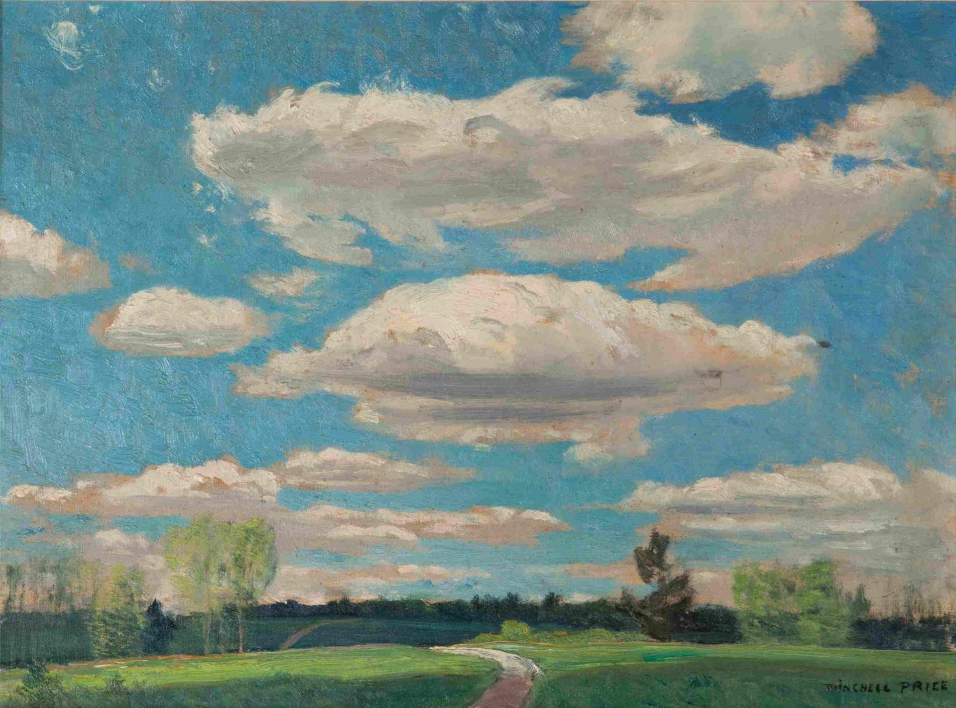 Addison Winchell Price (1907-2003) - Summer Clouds