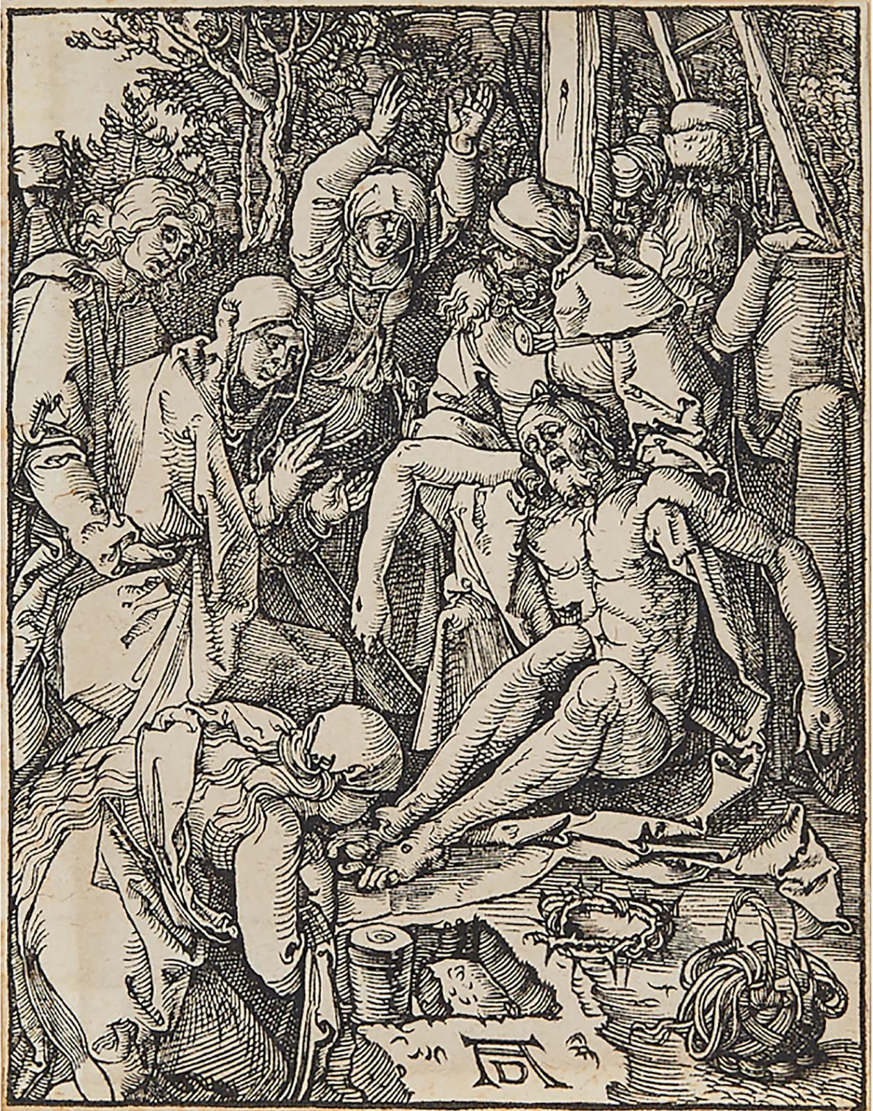 Albrecht Dürer (1471-1528) - The Lamentation, Circa 1509-11, [bartsch 43; Meder 152]