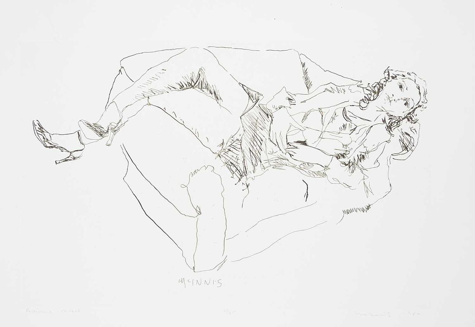 Robert F.M. McInnis (1942) - Reclining Model  #25/25