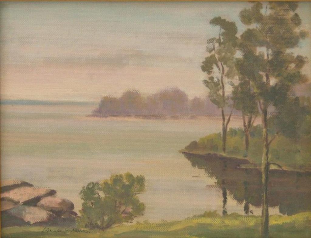 Lincoln Godfrey Morris (1887-1967) - Lakeshore Landscape,