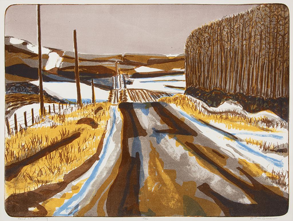 John Harold Thomas Snow (1911-2004) - Road at Evening