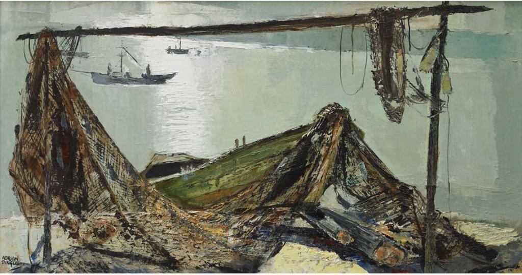 John Adrian Darley Dingle (1911-1974) - Net Frame, Neil’S Harbour, C.B.I.