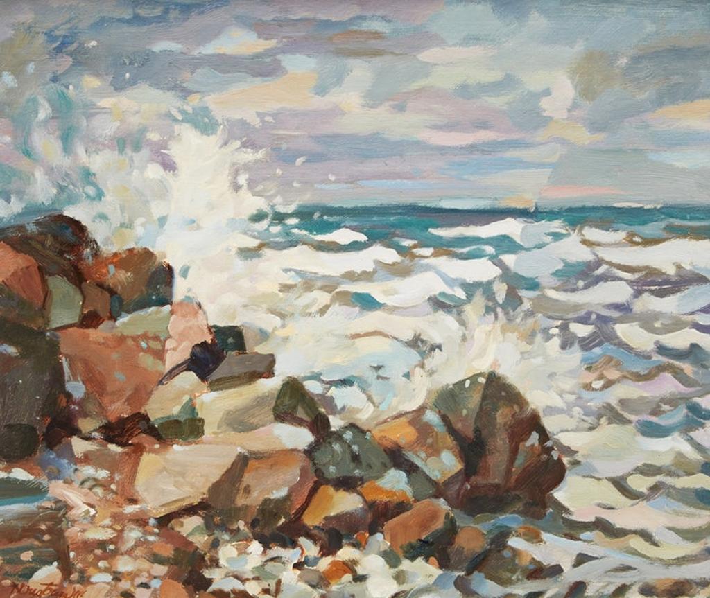 Donald Mackay Houstoun (1916-2004) - Storm - Georgian Bay