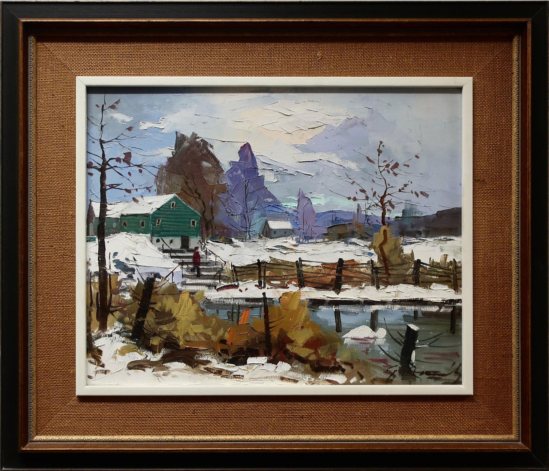 Geza (Gordon) Marich (1913-1985) - Untitled (Winter Scene)