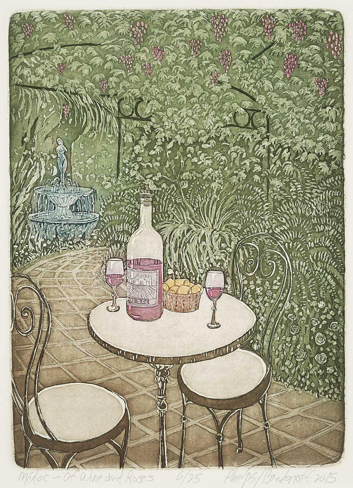 Stan Carole Phelps Bondaroff - Medoc - of Wine and Roses  #6/25