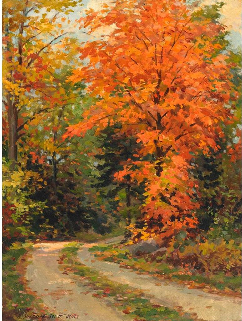Adam Sherriff Scott (1887-1980) - Autumn Road