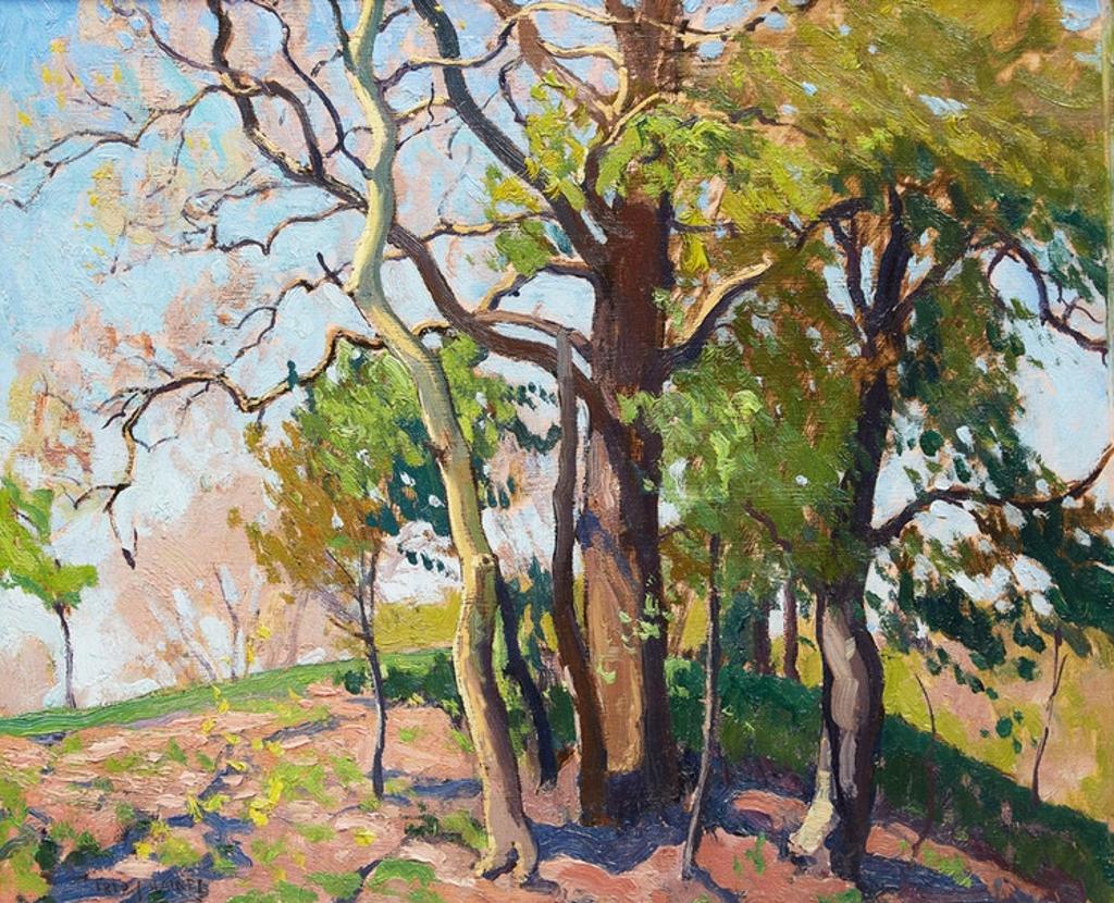 Frederick Stanley Haines (1879-1960) - Spring Landscape