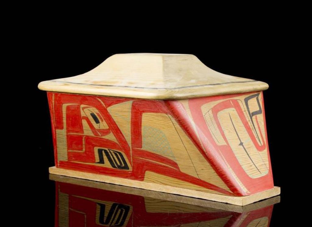 Vernon Stephens - a bentwood canoe box