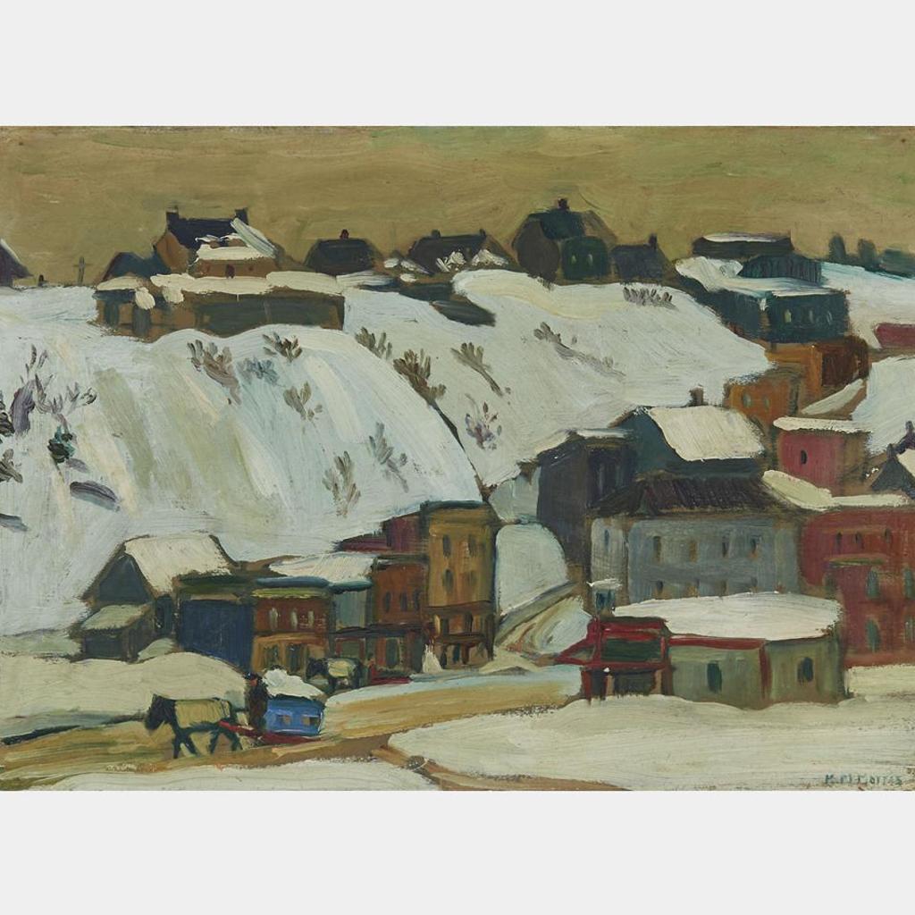 Kathleen Moir Morris (1893-1986) - Point Levy, Quebec, Circa 1925