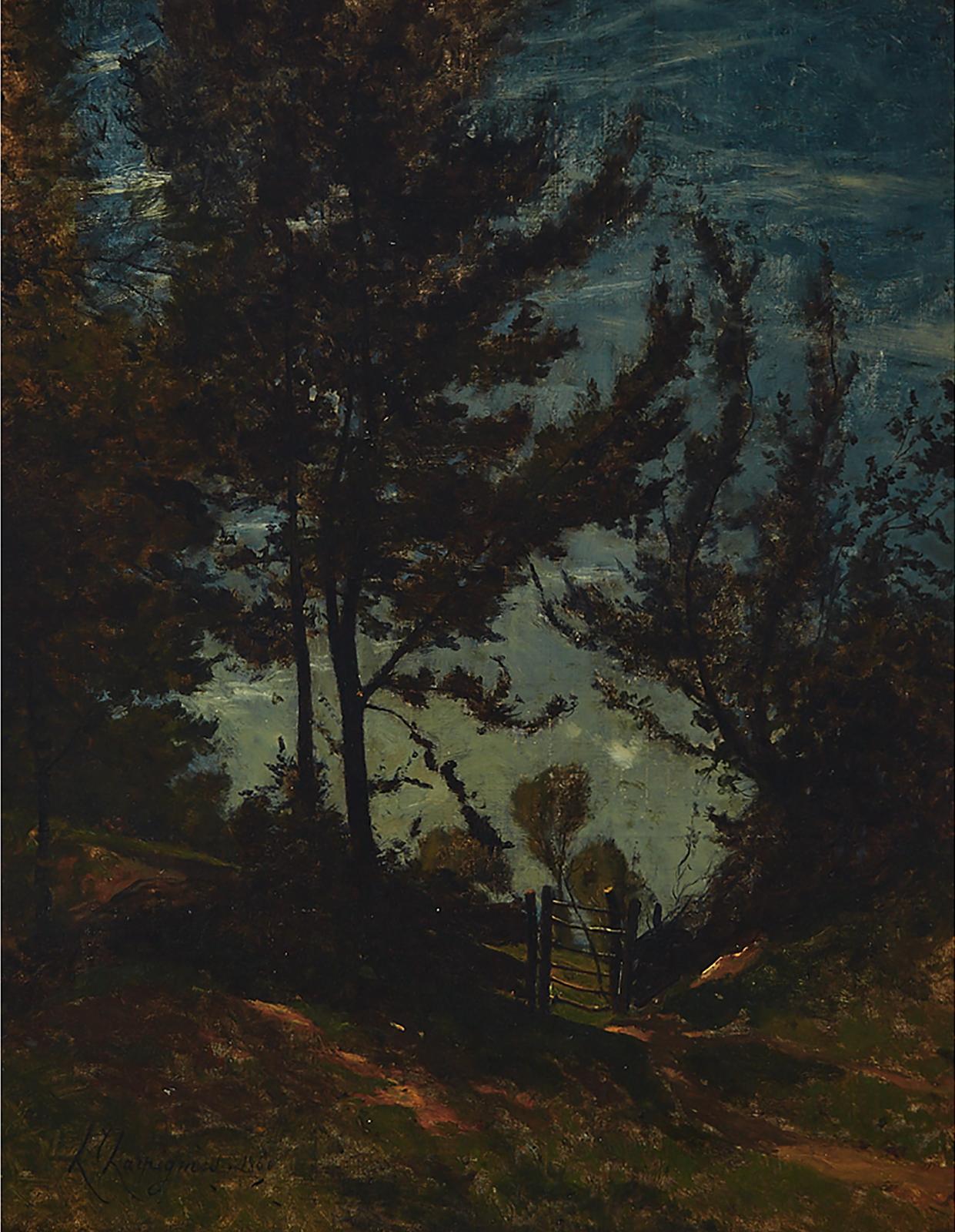 Henri Joseph Harpignies (1819-1916) - Gateway To Trees, 1860