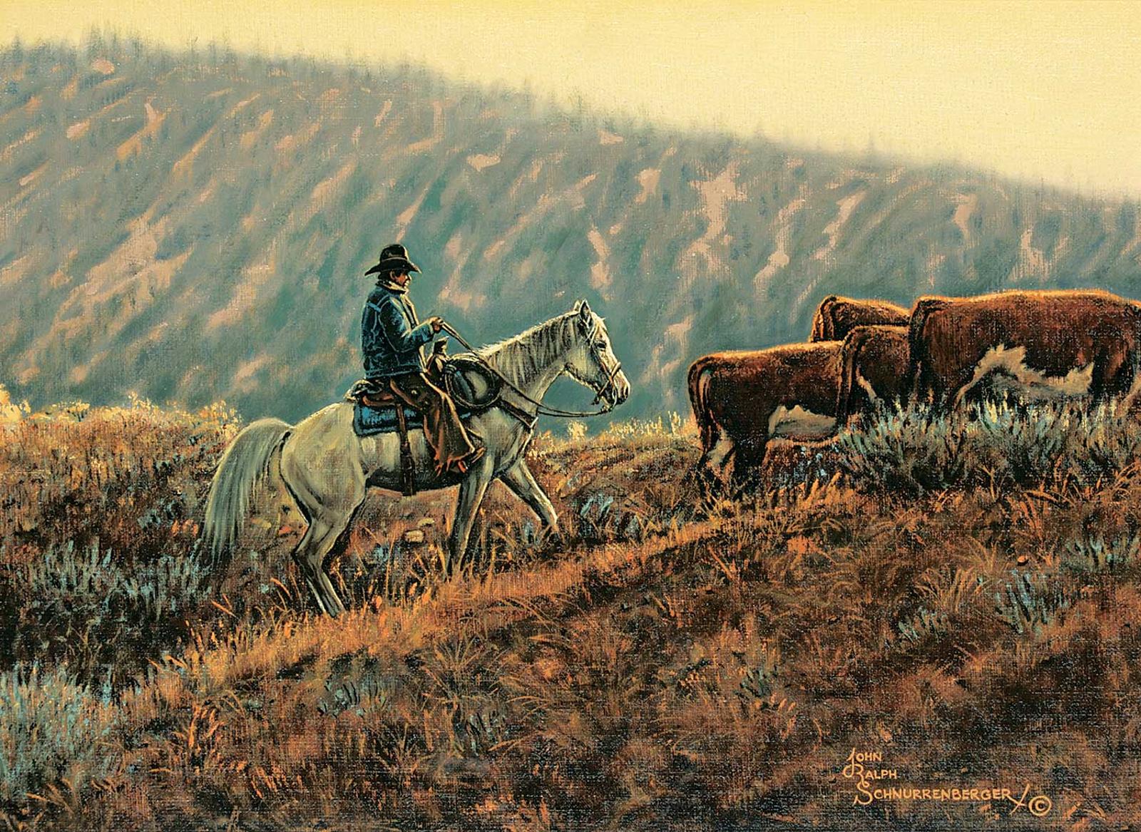 John Ralph Schnurrenberger (1941) - Along the Fraser [Alkali Lake Ranch]