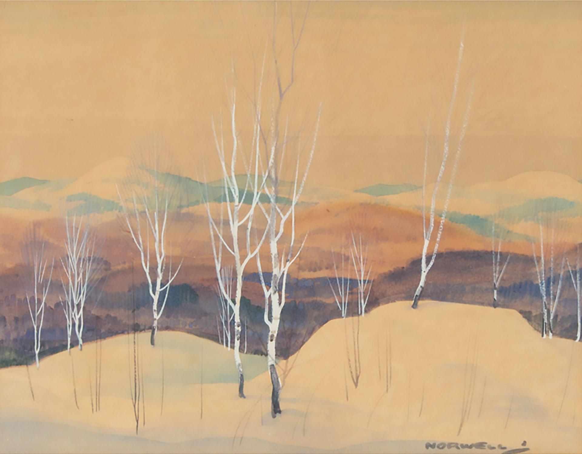 Graham Norble Norwell (1901-1967) - Untitled (Winter Landscape)