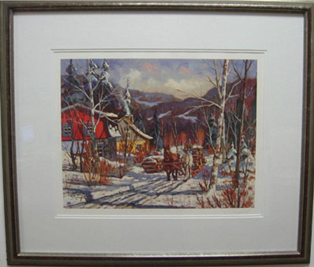 Claude Langevin (1942) - Hauling Logs In Winter