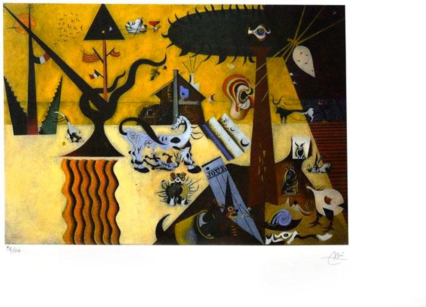 Joan Miró (1893-1983) - École Espagnol