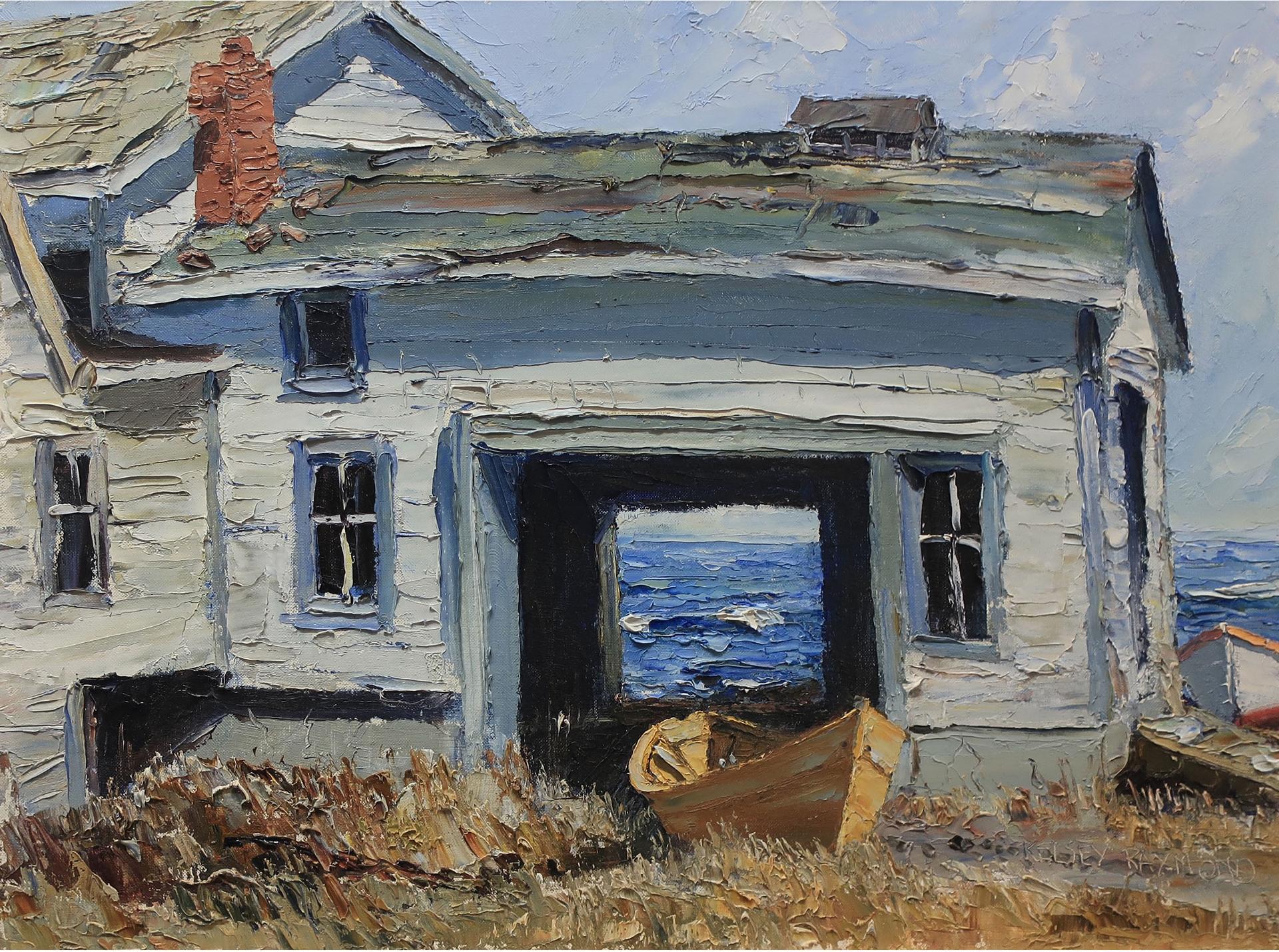 Kelsey Raymond (1926-2001) - Untitled (The Boathouse And Dory)