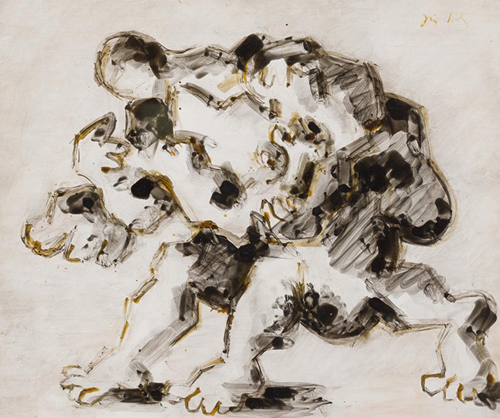 Jacques Lipchitz (1891-1973) - Study for The Couple