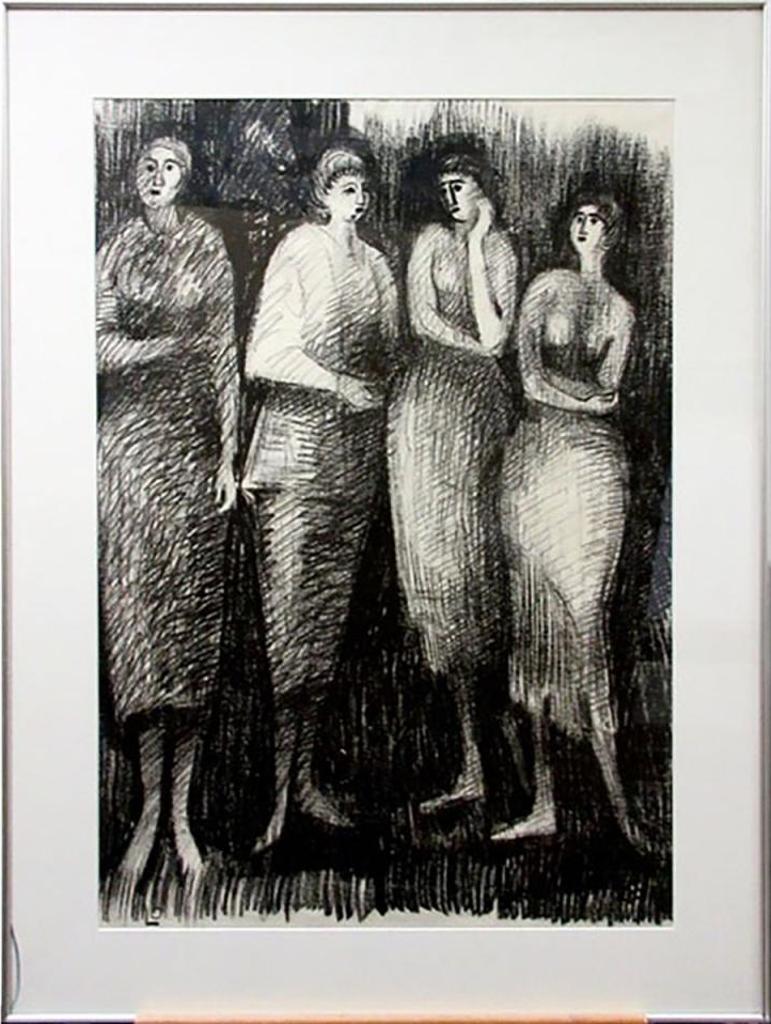 Leonhard Friederich Oesterle (1915-2009) - Four Women