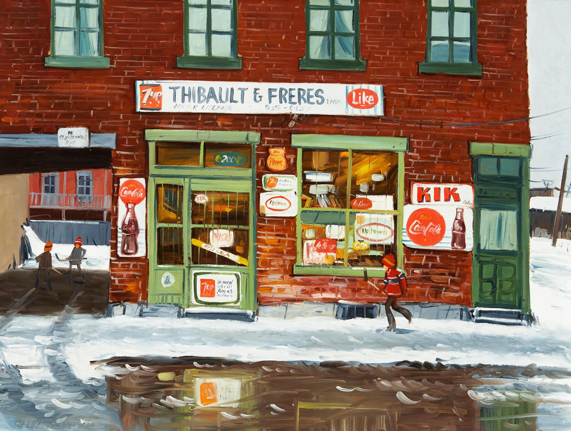 Terry Tomalty (1935) - Thibault and Freres, Griffintown