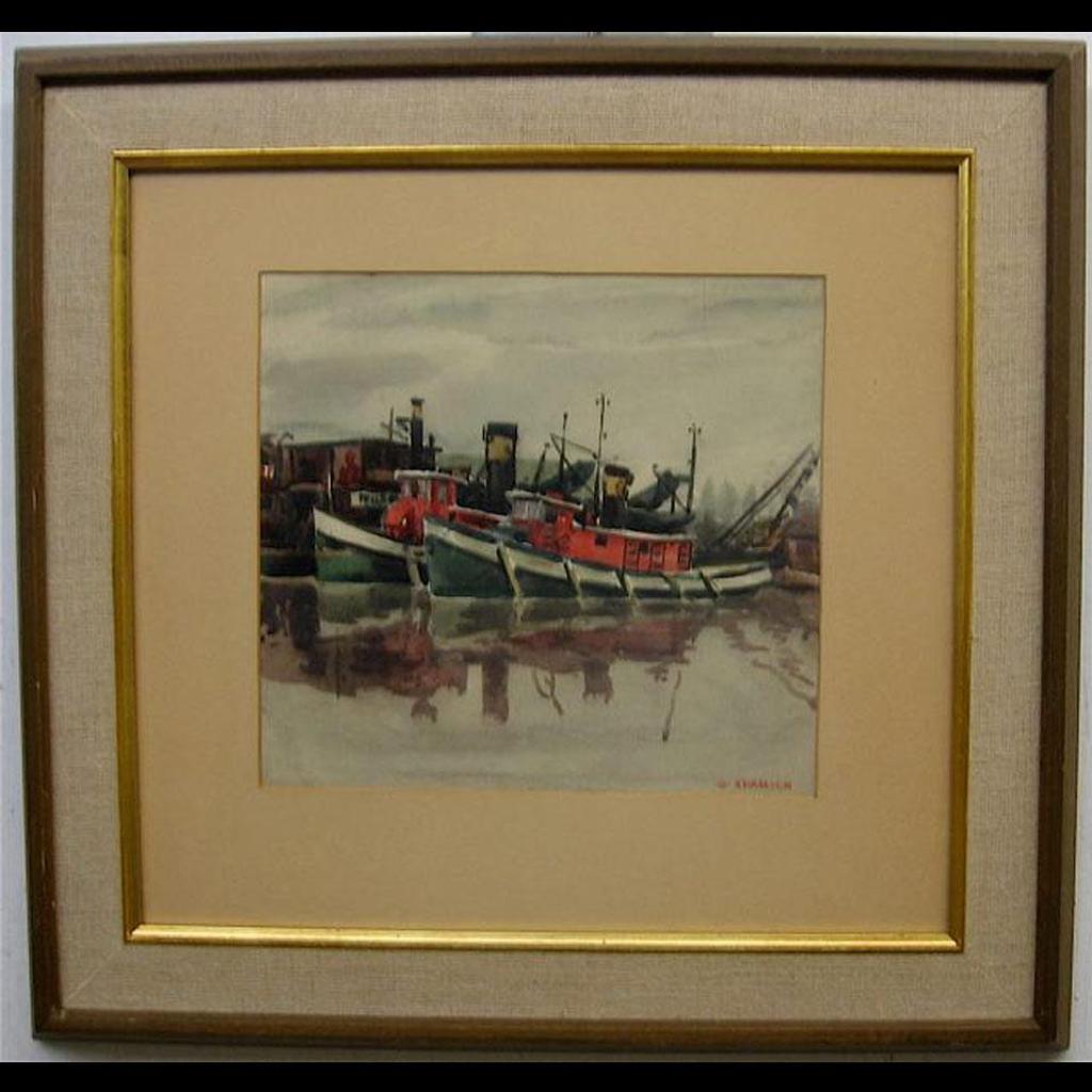 G. Adamson - Tugboats At Rest