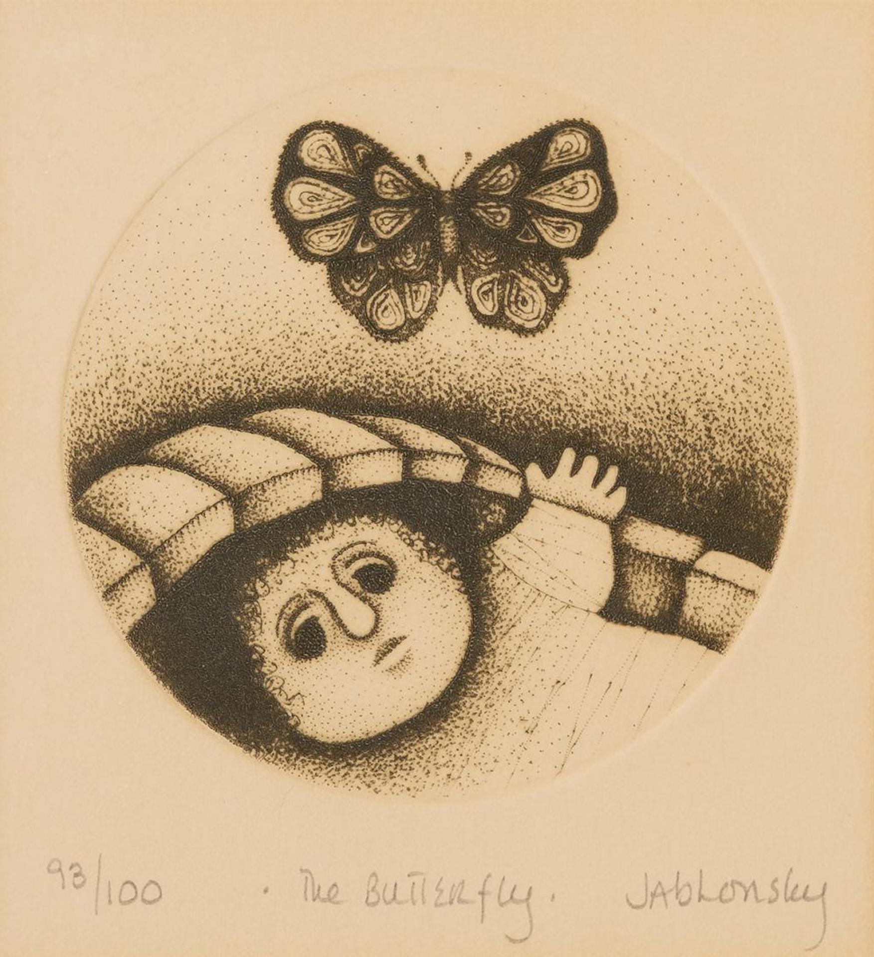 Carol Jablonsky (1939-1992) - The Butterfly
