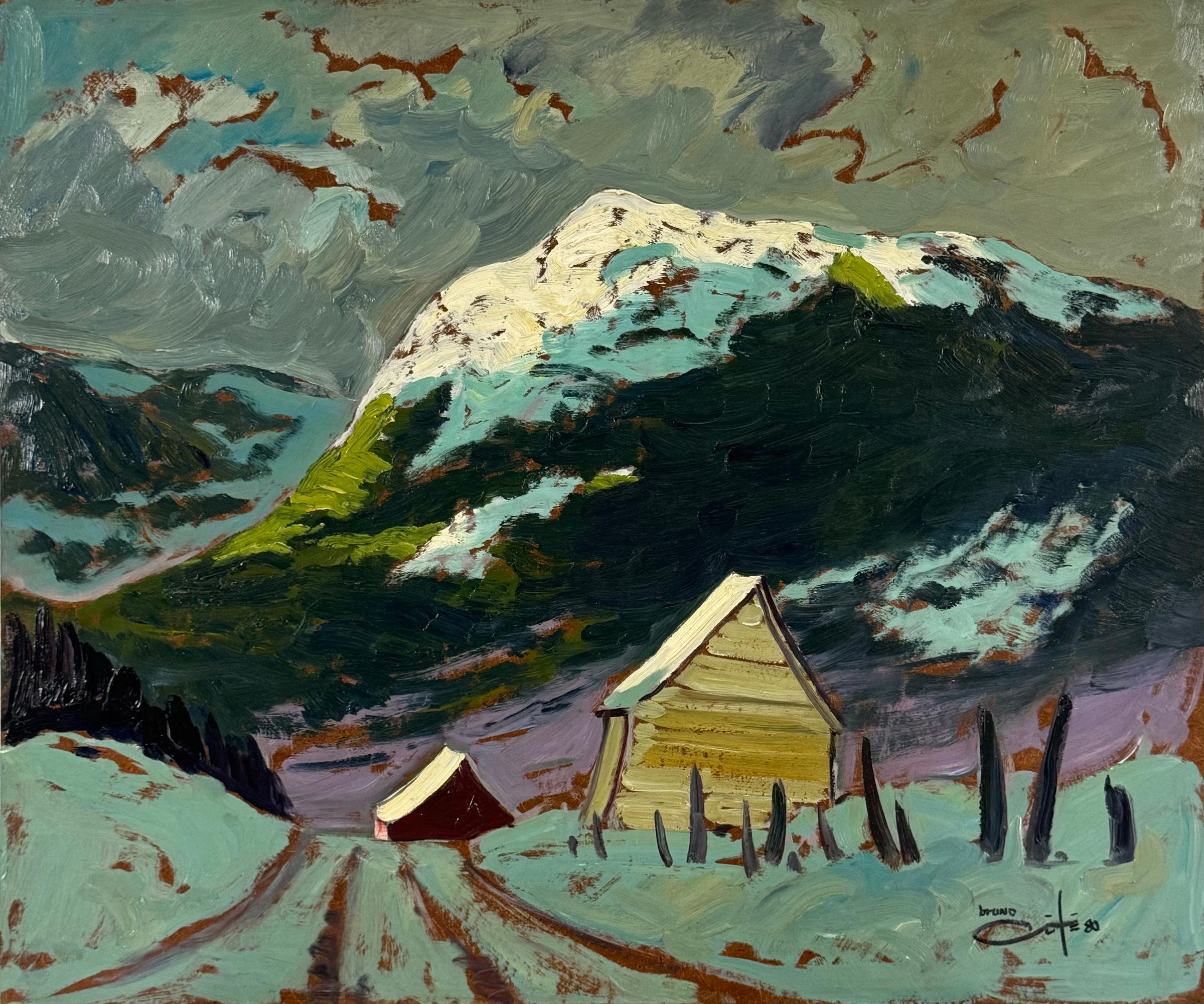 Bruno Côté (1940-2010) - Grand Mont Notre-Dame-des-Monts, 1980