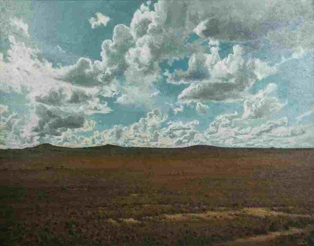 Carl Walter Meyer (1965) - Cloudy Sky, South African landscape