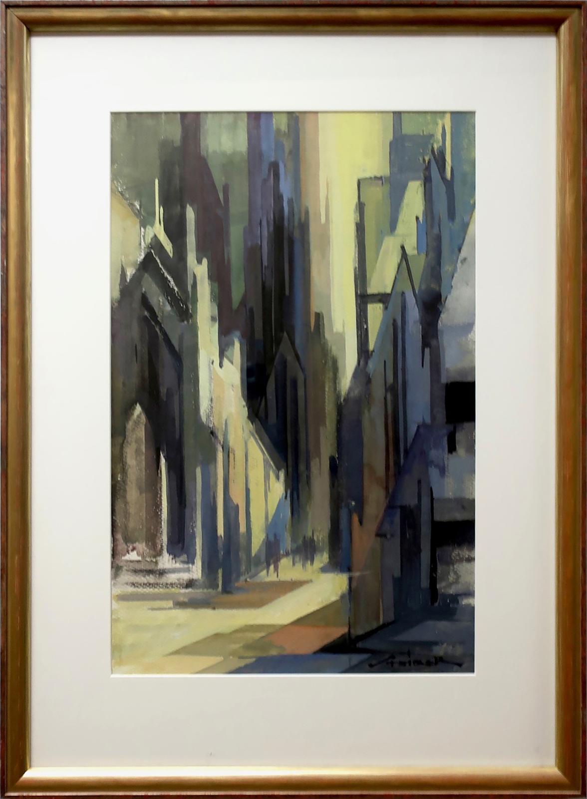 Frederick Steiger (1899-1990) - Untitled (City Lights)