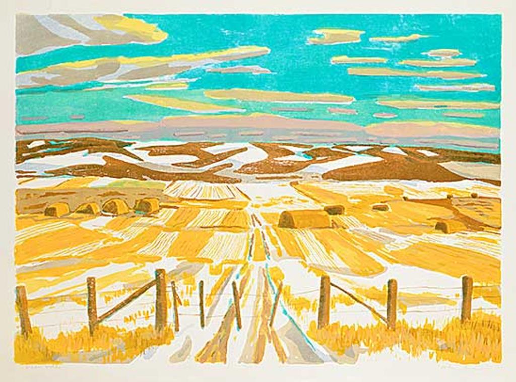 John Harold Thomas Snow (1911-2004) - Prairie Fields #9/50