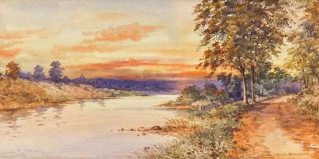 Julien Ruggles Seavey (1857-1940) - Grand River, Brantford