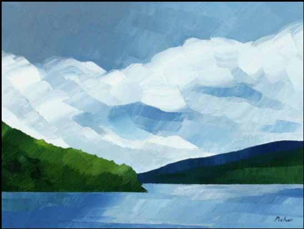 Claude Picher (1927-1998) - Lake in Gaspesia (00562/2013-T859)