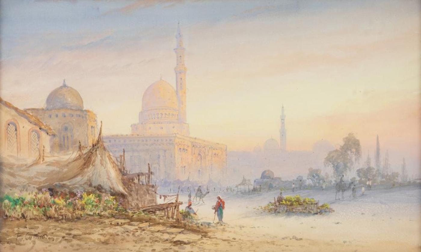 Frank Catano (1880-1920) - Grand Mosque Cairo