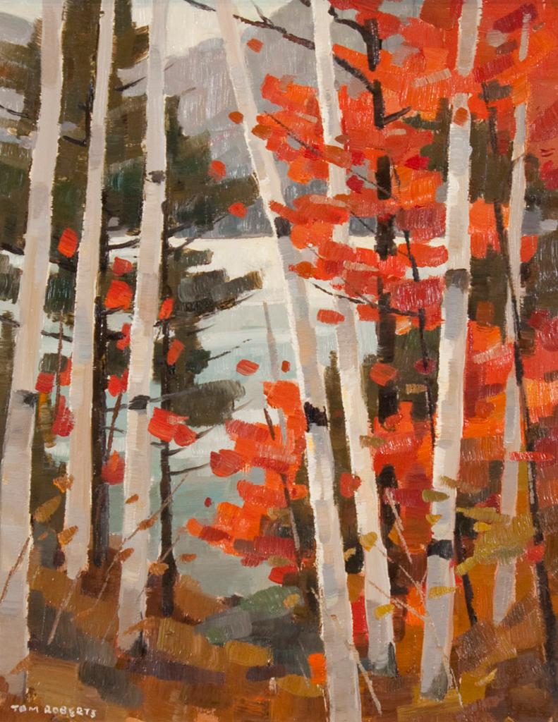Thomas Keith (Tom) Roberts (1909-1998) - Red Maple, Gatineau National Park