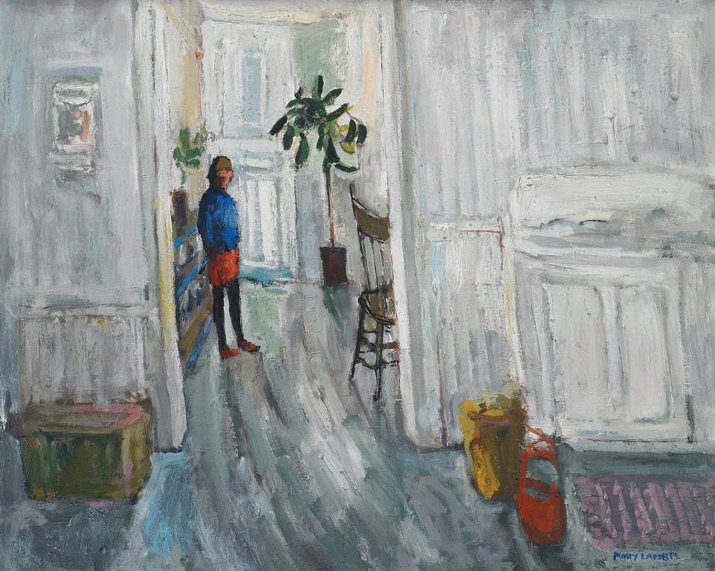 Molly Joan Lamb Bobak (1922-2014) - Interior With Figure