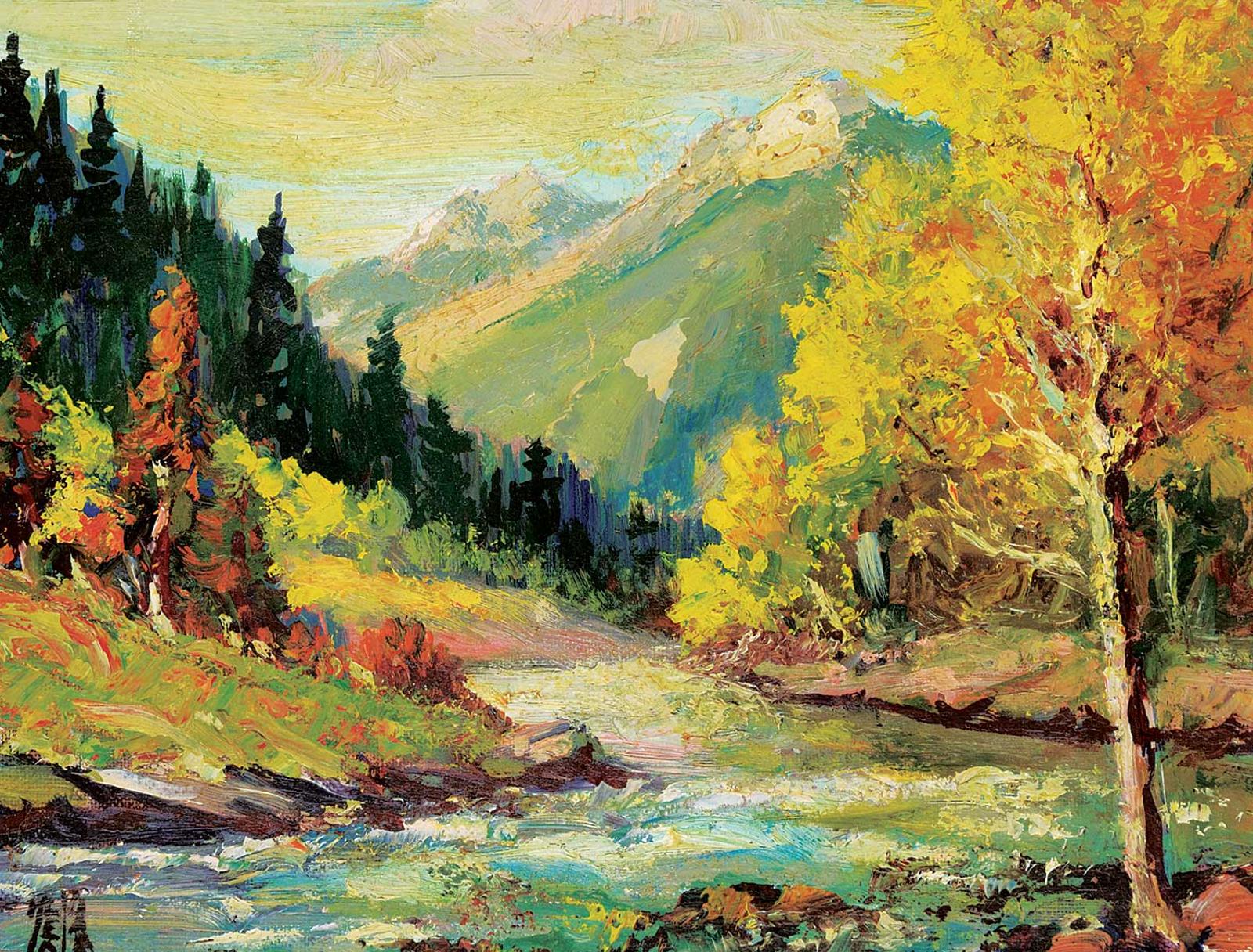 Alec John Garner (1897-1995) - Kaslo Creek, B.C.