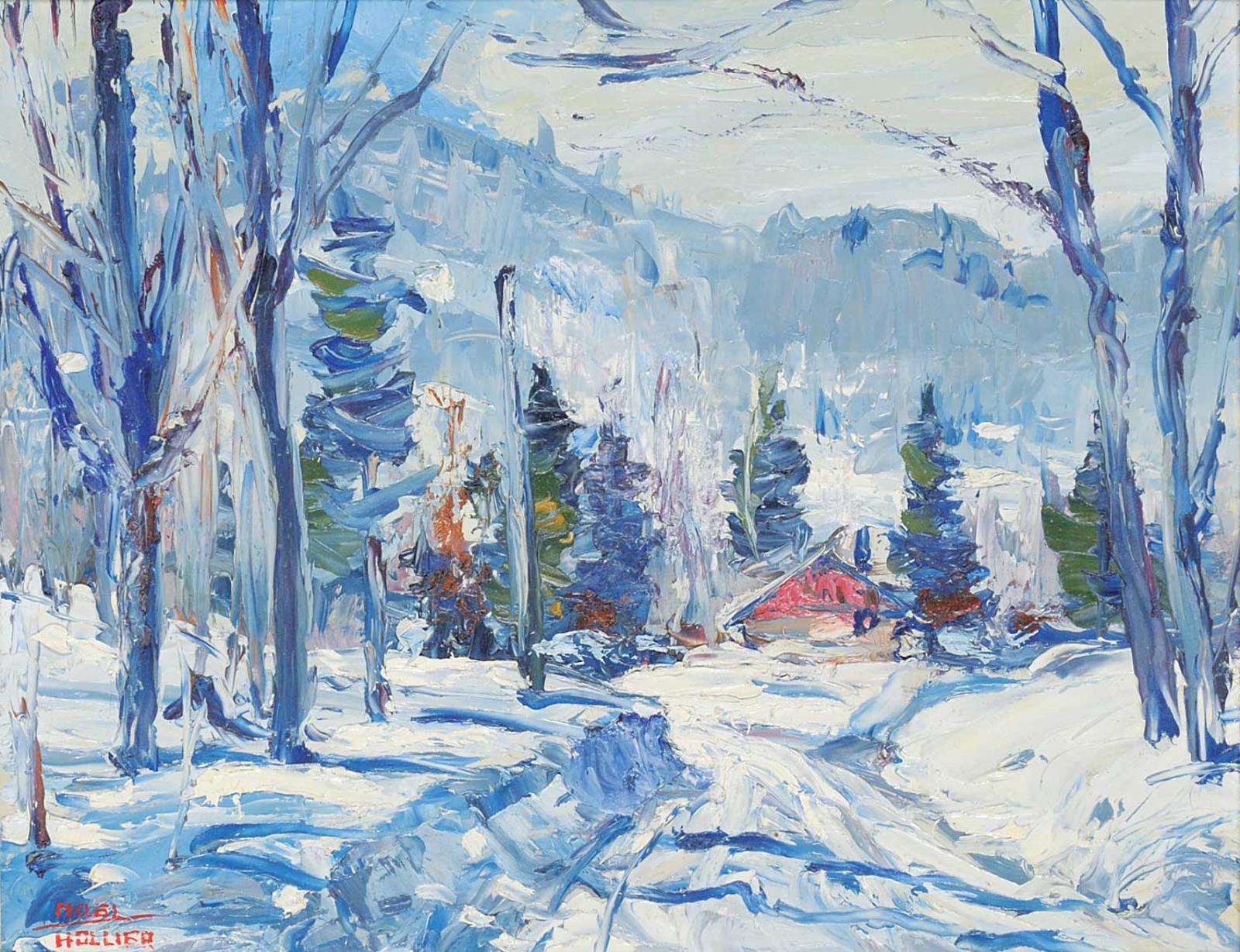 Noel Hollier - Untitled - Winter Cabin