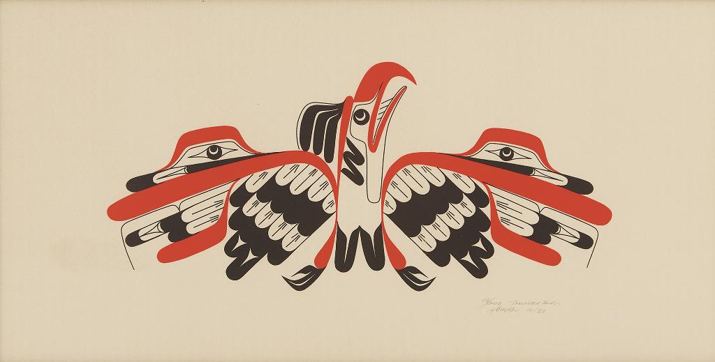 Art Thompson (1948-2003) - Thunder Bird; Humpback Whale