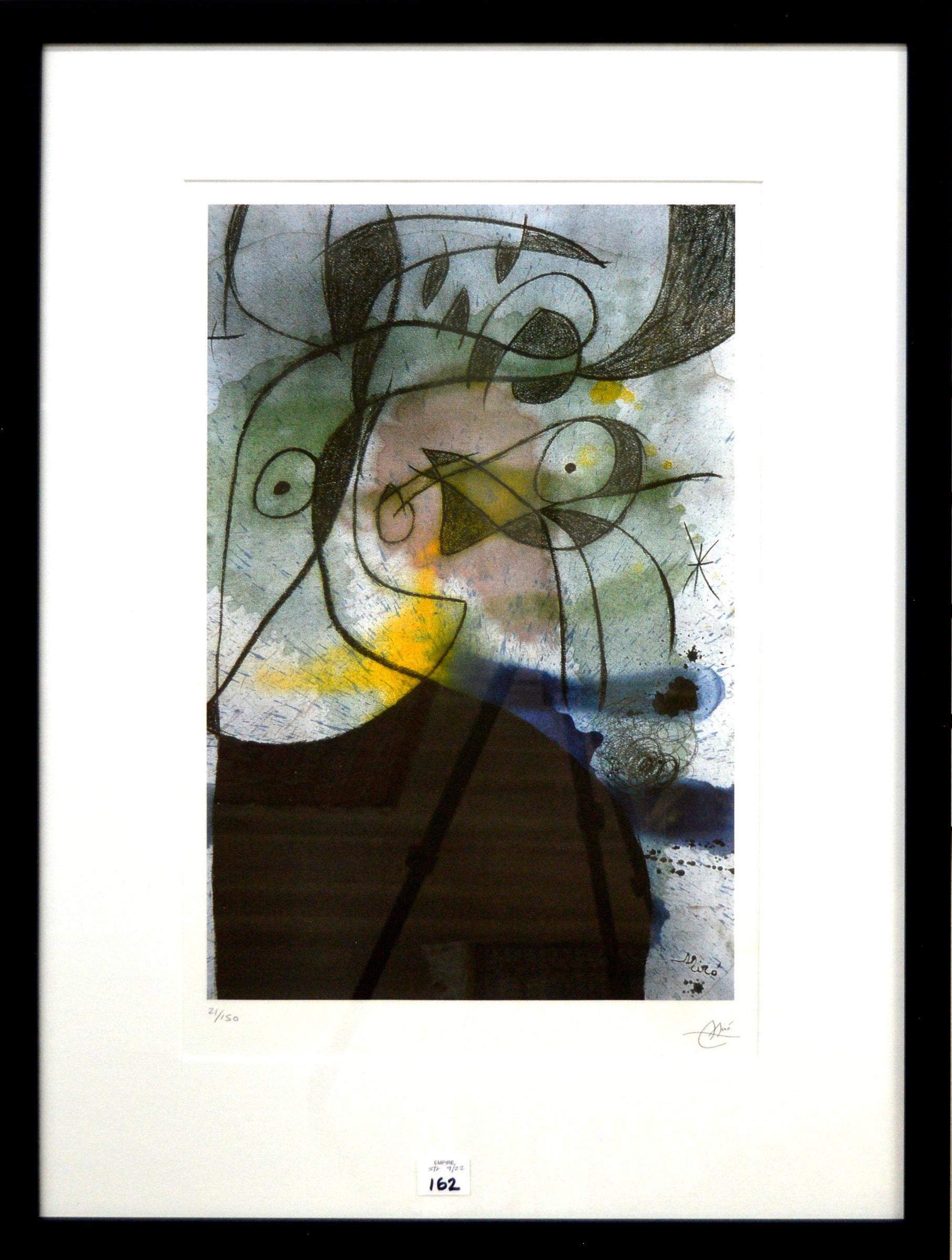 Joan Miró (1893-1983) - lithographie 32 couleurs
