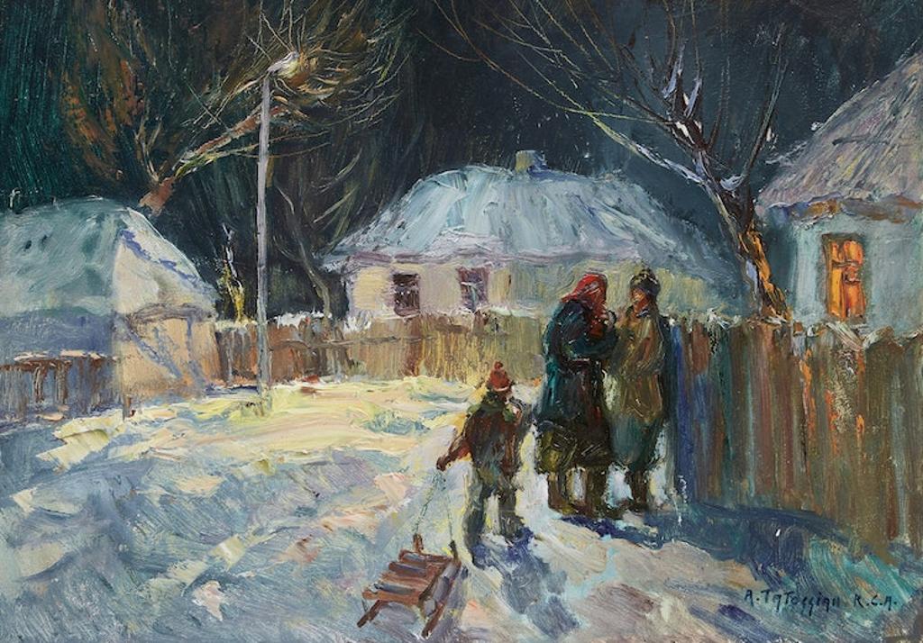 Armand Tatossian (1948-2012) - Untitled (Winter Evening)