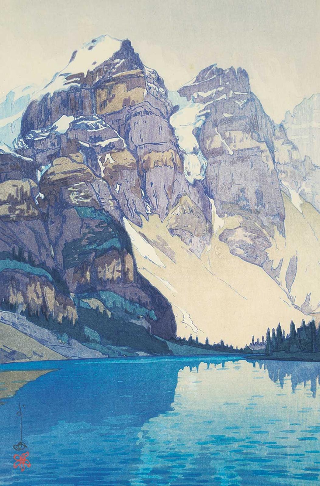 Hiroshi Yoshida (1876-1950) - Moraine Lake