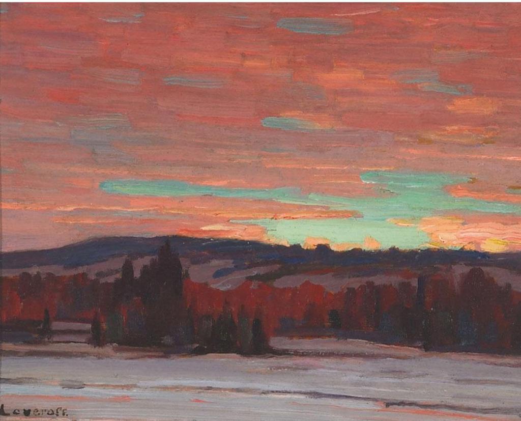 Frederick Nicholas Loveroff (1894-1960) - Landscape At Sunset