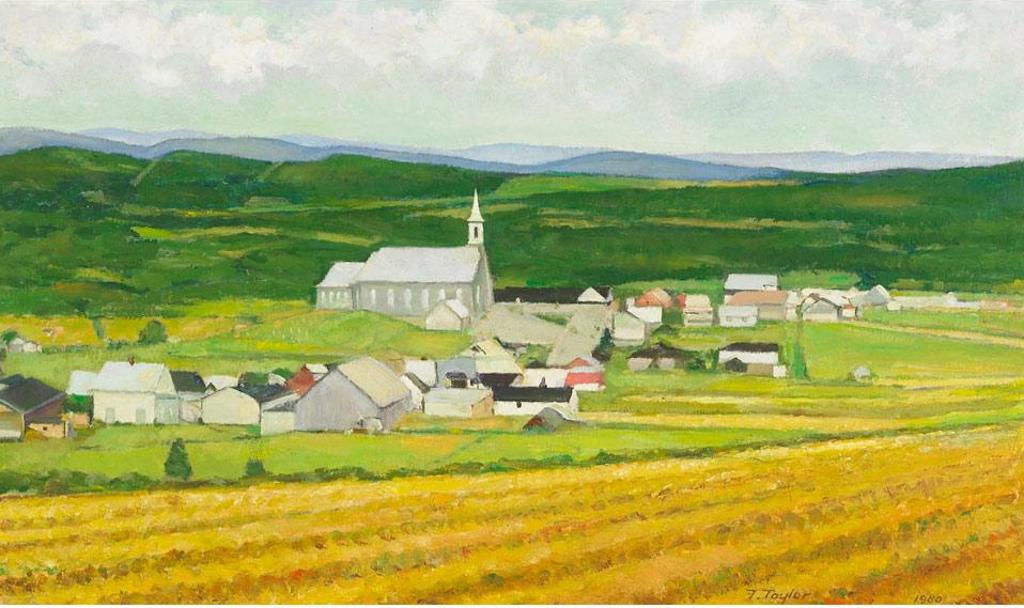 Frederick Bourchier Taylor (1906-1987) - Looking Northeast Over St. Hilarion, Charlevoix Country, Que.