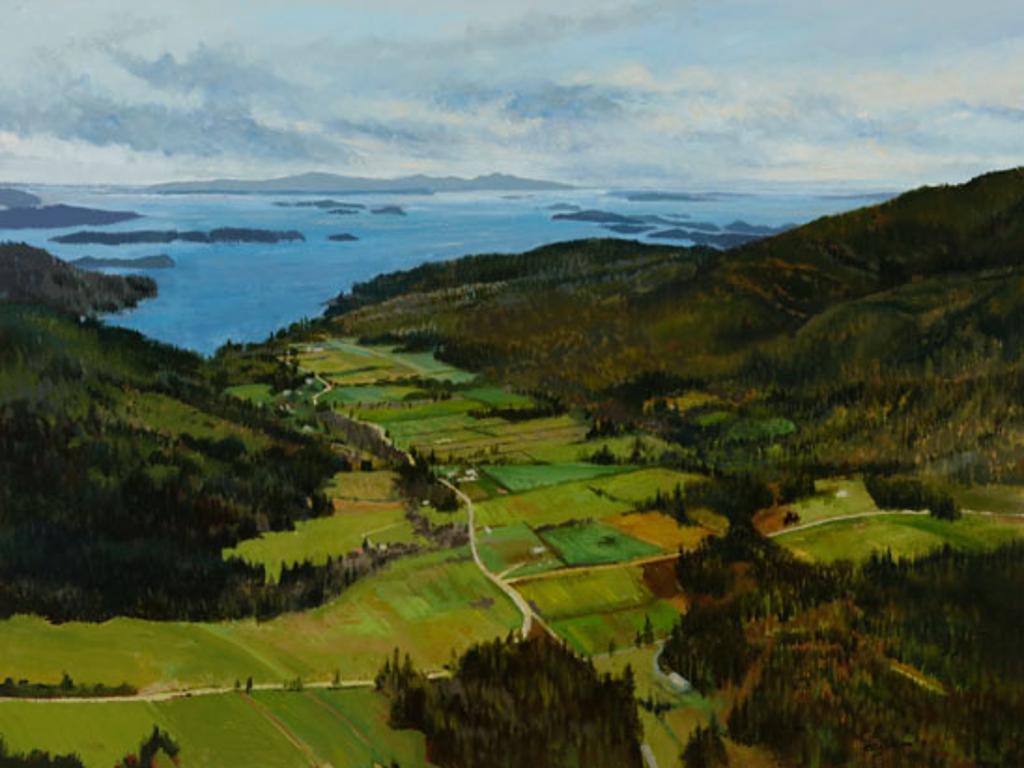 Colin E. Williams (1935) - View From Mt. Maxwell (03182/271)