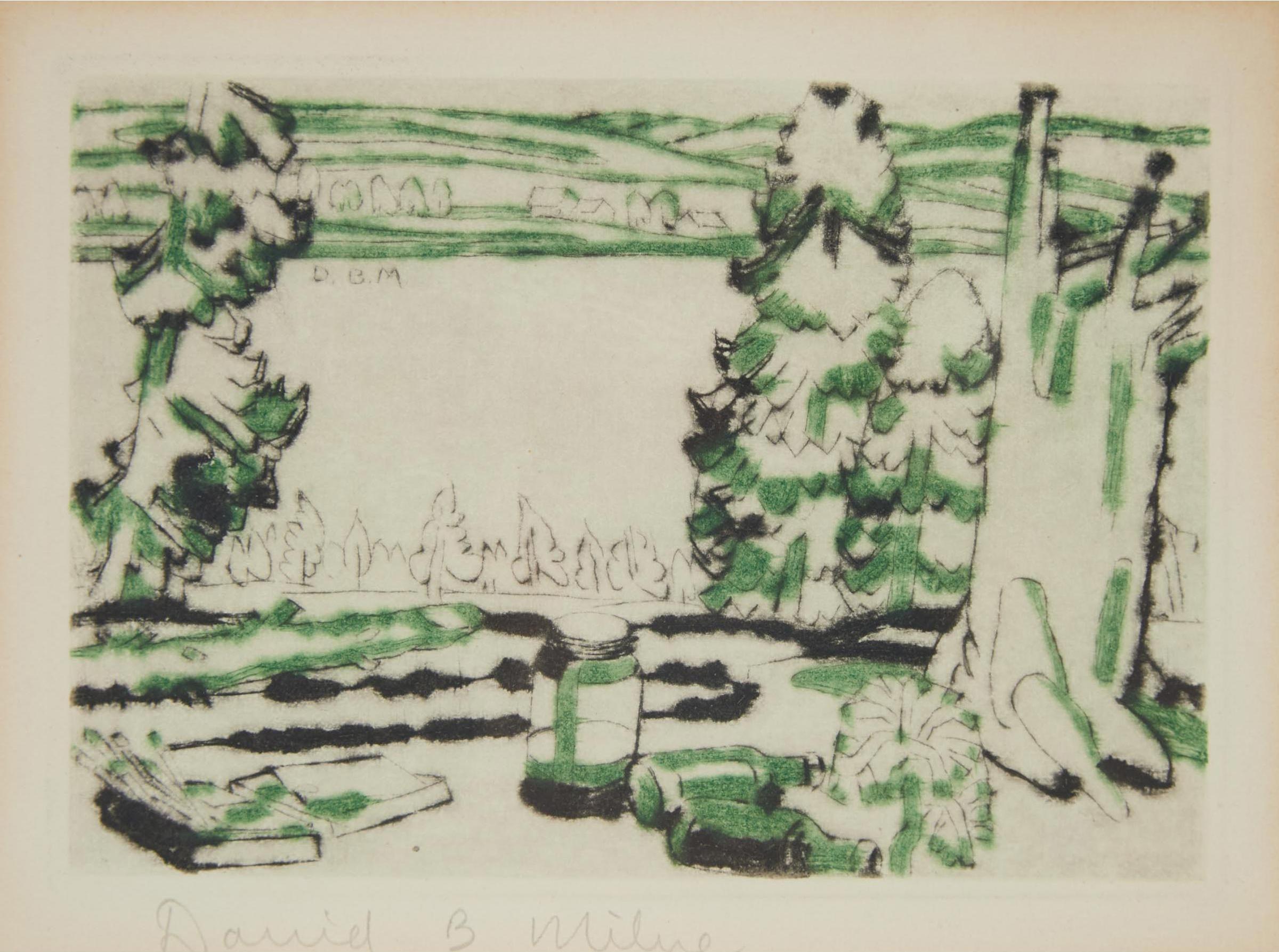 David Browne Milne (1882-1953) - Painting Place, 1930-31
