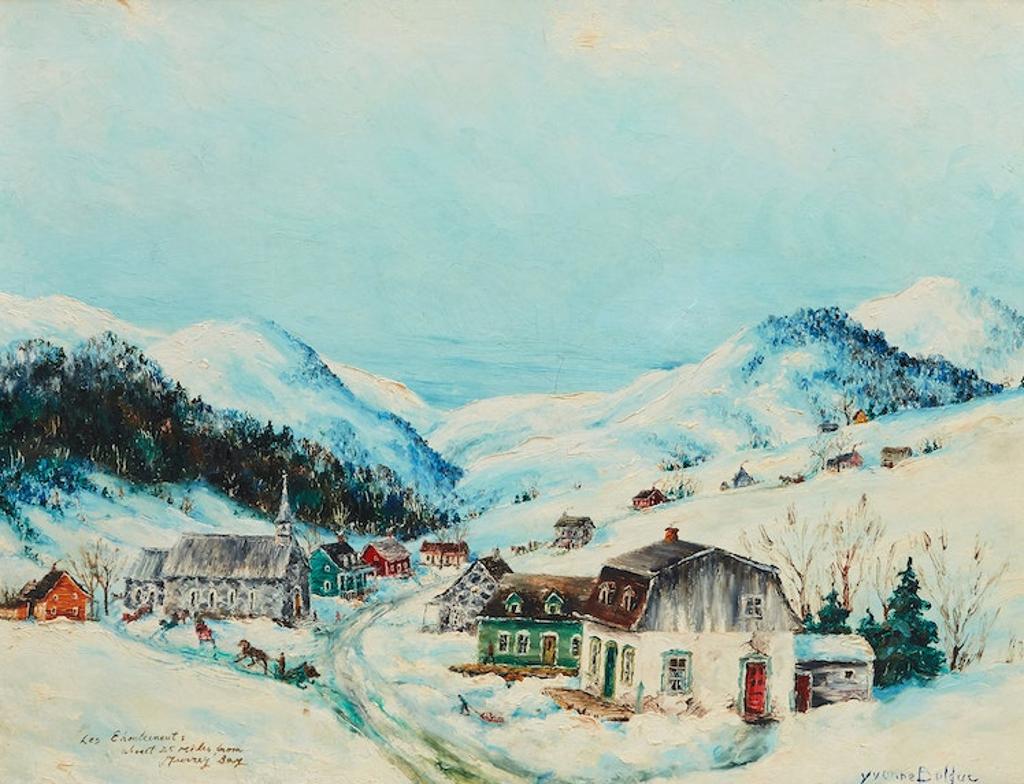 Yvonne Bolduc (1905-1983) - Les Éboulements (about 25 miles from Murrey Bay)