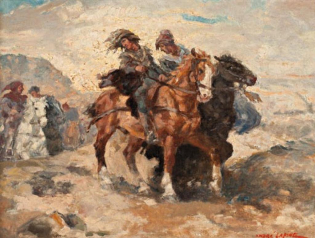 Andre C. Lapine (1866-1952) - Riders