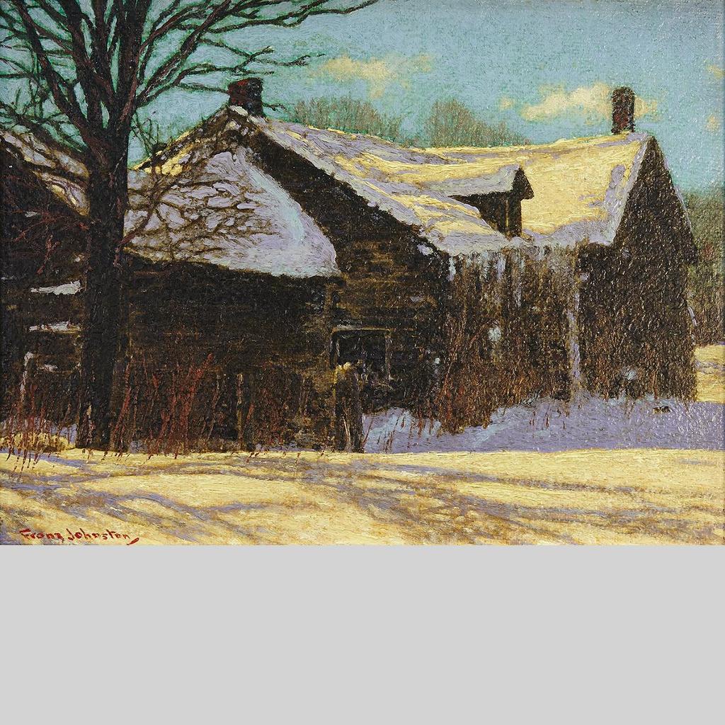 Frank (Franz) Hans Johnston (1888-1949) - Winter’S Touch Of Beauty