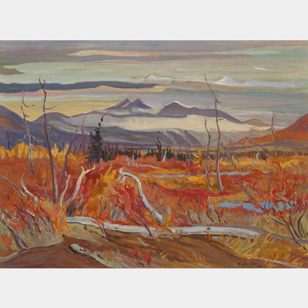 Ralph Wallace Burton (1905-1983) - St. Elias Range - Yukon, From Alaska Hwy.
